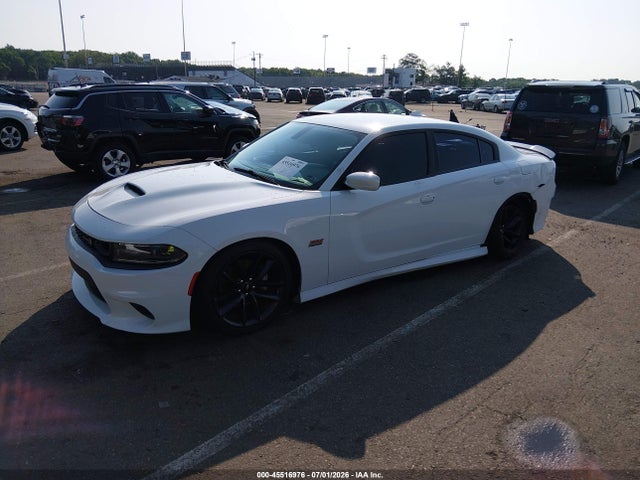 45516976 :رقم المزاد ، 2C3CDXGJ1KH553185 vin ، 2019 Dodge Charger Scat Pack Rwd مزاد بيع