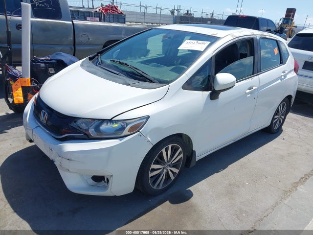45517008 :رقم المزاد ، 3HGGK5H88FM720184 vin ، 2015 Honda Fit Ex/ex-l مزاد بيع