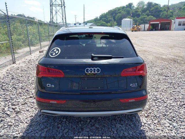 2018 Audi Q5 2.0t Premium/2.0t Tech Premium მანქანა იყიდება აუქციონზე, vin: WA1ANAFY9J2006369, აუქციონის ნომერი: 45517016