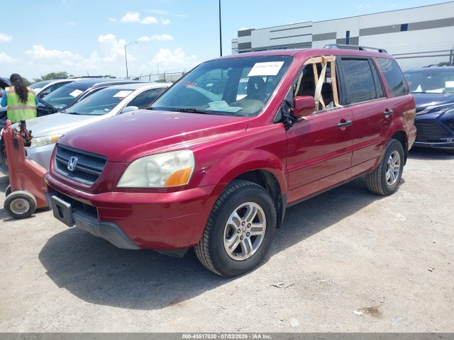 Продажа на аукционе авто 2005 Honda Pilot Ex-l, vin: 5FNYF18575B022433, номер лота: 45517020