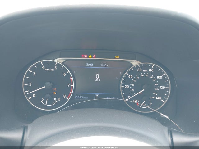 45517088 :رقم المزاد ، 1N4BL4CV9SN321397 vin ، 2025 Nissan Altima Sr Fwd مزاد بيع