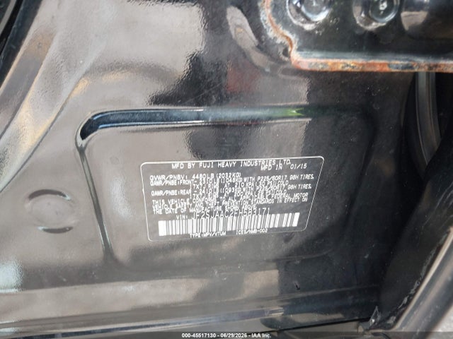 45517130 :رقم المزاد ، JF2SJAAC2FH583171 vin ، 2015 Subaru Forester 2.5i مزاد بيع