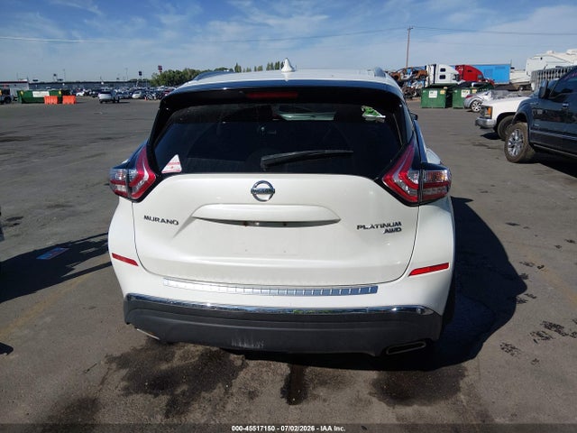 Nissan Murano Platinum 2016 5N1AZ2MH6GN169809 Image 17