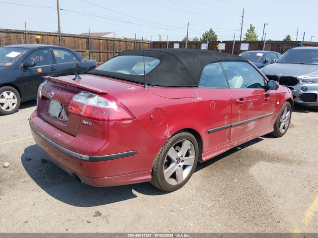 Aukcja sprzedaży 2006 Saab 9-3 Aero, vin: YS3FH71U466006573, numer aukcji: 45517257