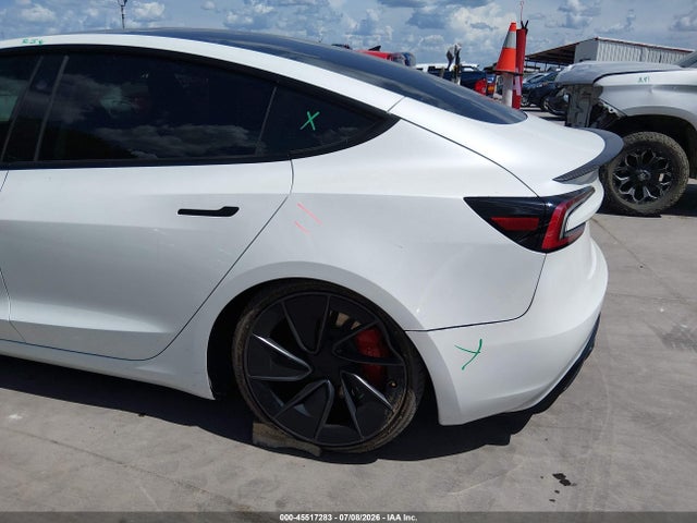 Продаж на аукціоні авто 2025 Tesla Model 3 Performance All-wheel Drive, vin: 5YJ3E1ET2SF984960, номер лоту: 45517283