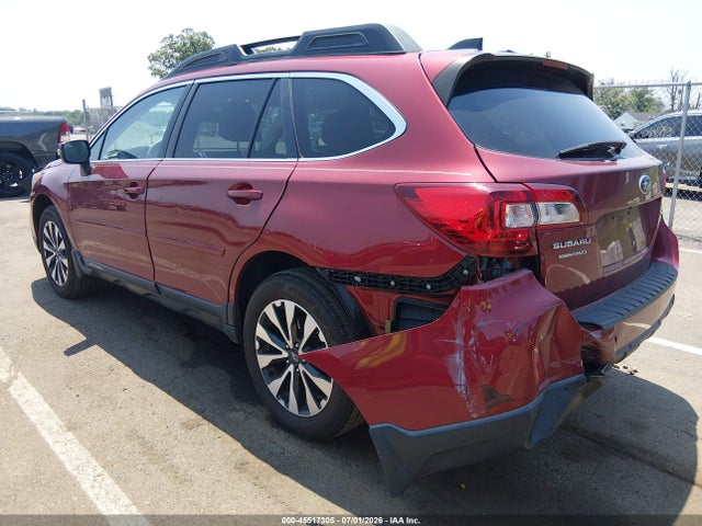 Aukcja sprzedaży 2017 Subaru Outback 2.5i Limited, vin: 4S4BSANC1H3272672, numer aukcji: 45517305