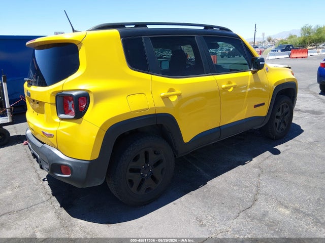 45517306 :رقم المزاد ، ZACCJBCB2JPH60977 vin ، 2018 Jeep Renegade Trailhawk 4x4 مزاد بيع