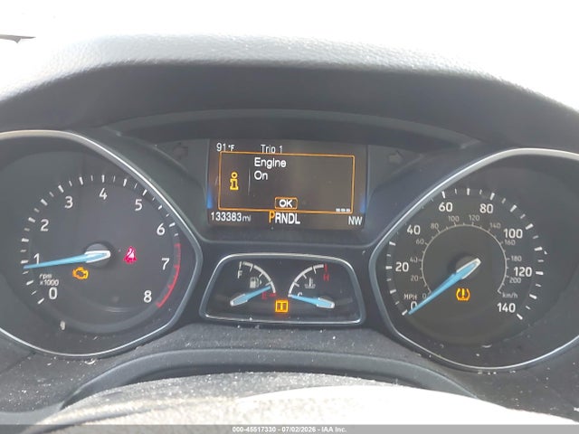 45517330 :رقم المزاد ، 1FADP3K21HL319615 vin ، 2017 Ford Focus Se مزاد بيع