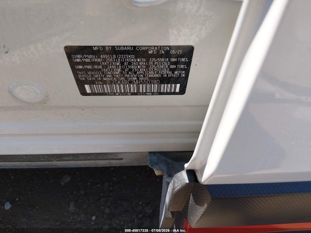 Subaru Forester Sport 2021 JF2SKARC2MH550380 Image 9