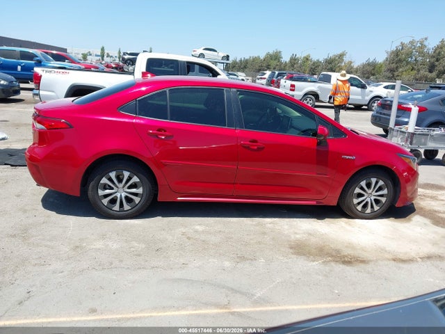 JTDEBRBE8LJ025854 Toyota Corolla Hybrid Le