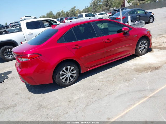 JTDEBRBE8LJ025854 Toyota Corolla Hybrid Le