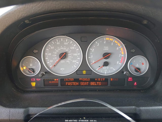 45517452 :رقم المزاد ، 5UXFA93536LE84922 vin ، 2006 Bmw X5 4.8is مزاد بيع
