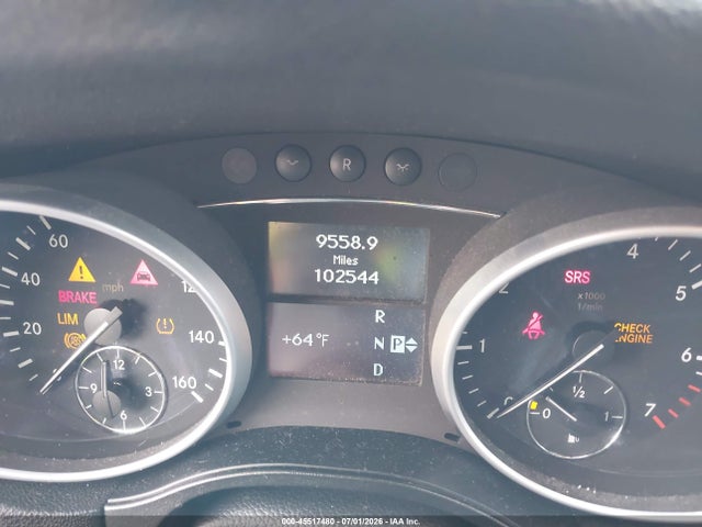 45517480 :رقم المزاد ، 4JGBB8GB1BA742361 vin ، 2011 Mercedes-benz Ml 350 4matic مزاد بيع