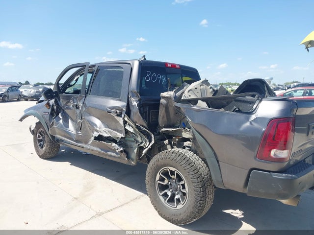 45517489 :رقم المزاد ، 1C6RR7YT2HS573218 vin ، 2017 Ram 1500 Rebel  4x4 5'7 Box مزاد بيع
