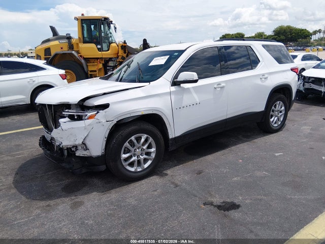 45517535 :رقم المزاد ، 1GNERGKW7MJ265141 vin ، 2021 Chevrolet Traverse Fwd Lt Cloth مزاد بيع