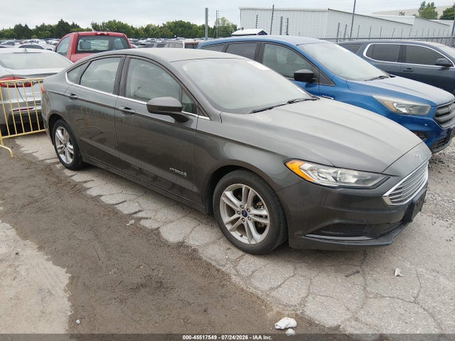 Продажа на аукционе авто 2018 Ford Fusion Hybrid S, vin: 3FA6P0UU8JR209464, номер лота: 45517549