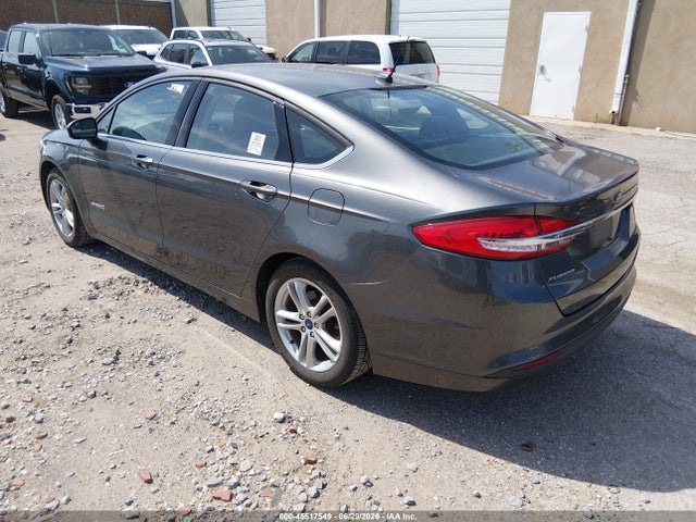 Ford Fusion Hybrid S 2018 3FA6P0UU8JR209464 Image 3