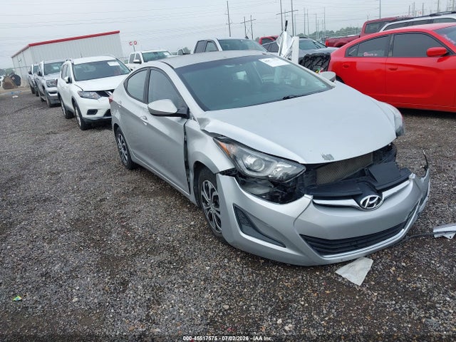 Auction sale of the 2016 Hyundai Elantra Se, vin: 5NPDH4AE4GH675732, lot number: 45517575