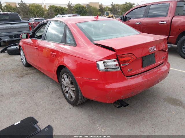 45517655 :رقم المزاد ، WAUAFAFL8AN049037 vin ، 2010 Audi A4 2.0t Premium مزاد بيع