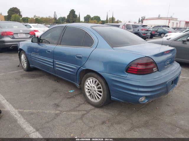 1999 Pontiac Grand Am Se2 მანქანა იყიდება აუქციონზე, vin: 1G2NE52E9XM875453, აუქციონის ნომერი: 45517659