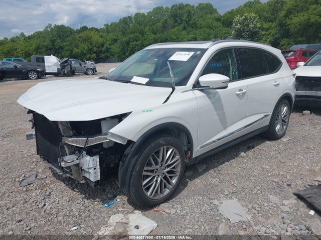 2022 Acura Mdx Advance Package მანქანა იყიდება აუქციონზე, vin: 5J8YE1H87NL031810, აუქციონის ნომერი: 45517690