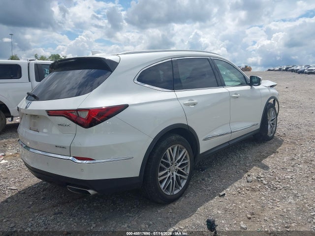 2022 Acura Mdx Advance Package მანქანა იყიდება აუქციონზე, vin: 5J8YE1H87NL031810, აუქციონის ნომერი: 45517690