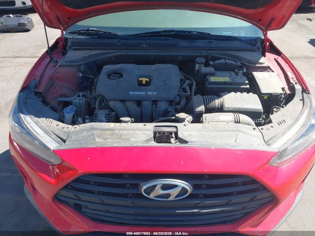 45517692 :رقم المزاد ، KMHTG6AF7KU003290 vin ، 2019 Hyundai Veloster 2.0 Premium مزاد بيع