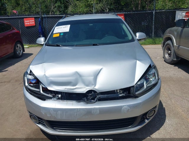 2014 Volkswagen Jetta Sportwagen 2.0l Tdi მანქანა იყიდება აუქციონზე, vin: 3VWPL7AJ9EM613306, აუქციონის ნომერი: 45517697
