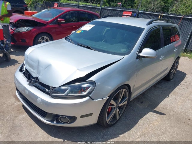 2014 Volkswagen Jetta Sportwagen 2.0l Tdi მანქანა იყიდება აუქციონზე, vin: 3VWPL7AJ9EM613306, აუქციონის ნომერი: 45517697