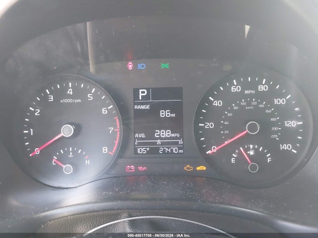 Продаж на аукціоні авто 2022 Kia Rio Lx, vin: 3KPA24AD1NE465909, номер лоту: 45517708