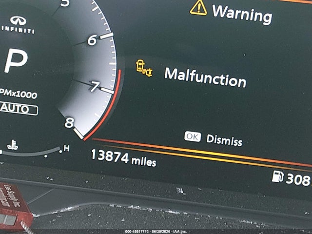 45517713 :رقم المزاد ، 5N1DL1FS0RC344569 vin ، 2024 Infiniti Qx60 Luxe Awd مزاد بيع