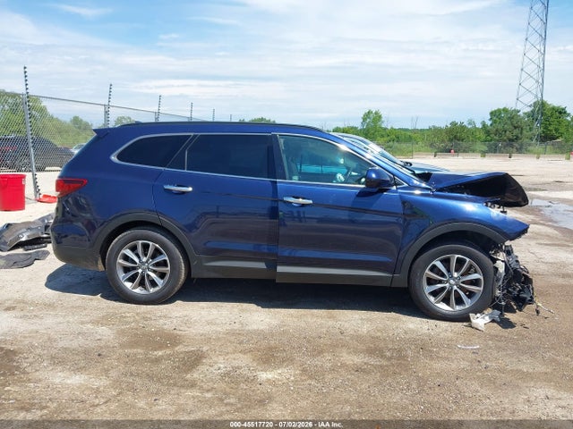 45517720 :رقم المزاد ، KM8SM4HFXHU225006 vin ، 2017 Hyundai Santa Fe Se مزاد بيع