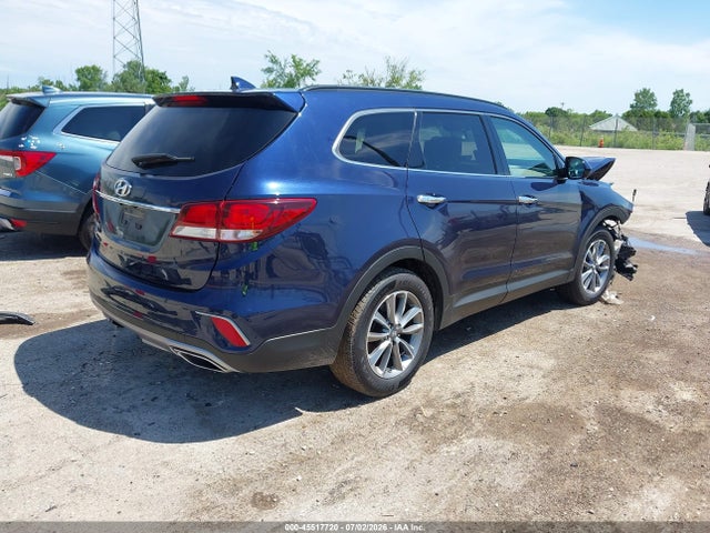 45517720 :رقم المزاد ، KM8SM4HFXHU225006 vin ، 2017 Hyundai Santa Fe Se مزاد بيع