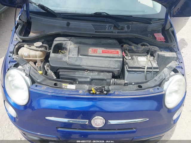 2013 Fiat 500 Pop მანქანა იყიდება აუქციონზე, vin: 3C3CFFAR1DT570551, აუქციონის ნომერი: 45517727