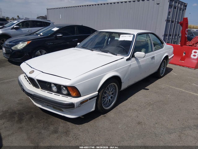 Aukcja sprzedaży 1988 Bmw 635 Csi Automatic, vin: WBAEC8418J3267558, numer aukcji: 45517749