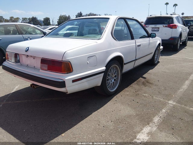Aukcja sprzedaży 1988 Bmw 635 Csi Automatic, vin: WBAEC8418J3267558, numer aukcji: 45517749