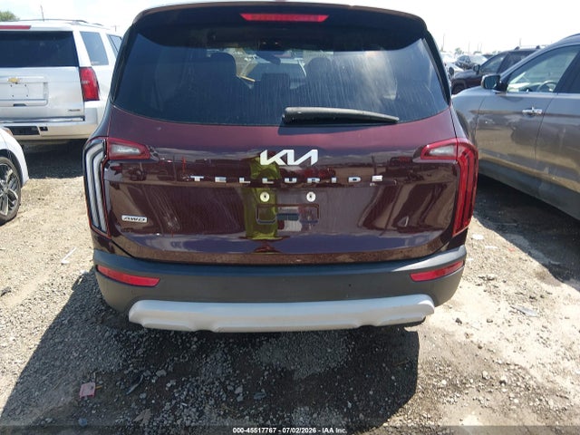 2022 Kia Telluride Lx მანქანა იყიდება აუქციონზე, vin: 5XYP2DHC3NG203805, აუქციონის ნომერი: 45517767