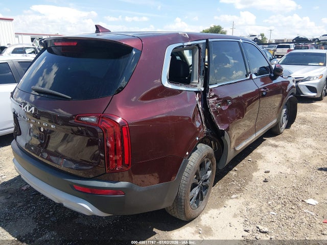 2022 Kia Telluride Lx მანქანა იყიდება აუქციონზე, vin: 5XYP2DHC3NG203805, აუქციონის ნომერი: 45517767
