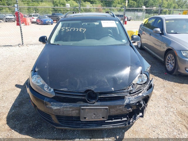 2011 Volkswagen Jetta Sportwagen 2.5l Se მანქანა იყიდება აუქციონზე, vin: 3VWPX7AJ9BM635063, აუქციონის ნომერი: 45517789