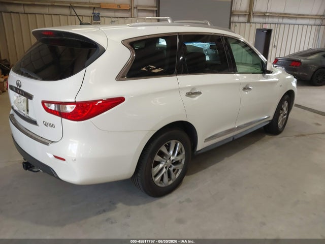 45517797 :رقم المزاد ، 5N1AL0MM3EC554630 vin ، 2014 Infiniti Qx60 مزاد بيع