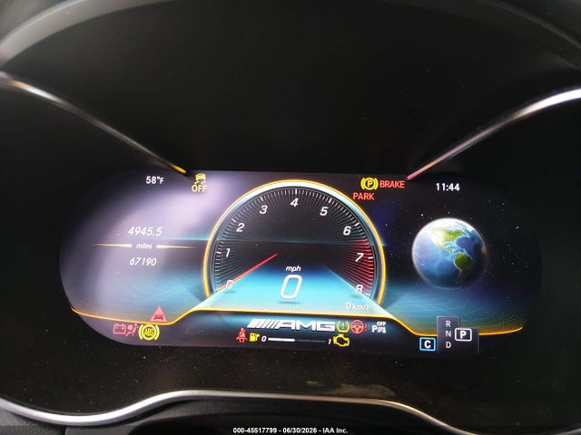 45517799 :رقم المزاد ، W1N0G6EB4NV335032 vin ، 2022 Mercedes-benz Amg Glc 43 4matic مزاد بيع