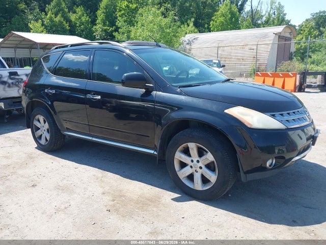 2006 Nissan Murano Sl მანქანა იყიდება აუქციონზე, vin: JN8AZ08W86W538765, აუქციონის ნომერი: 45517843