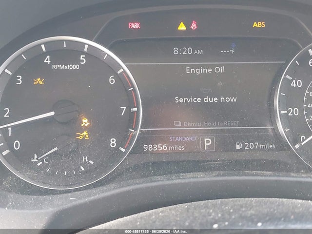 45517855 :رقم المزاد ، 3PCAJ5M3XLF113219 vin ، 2020 Infiniti Qx50 Luxe Awd مزاد بيع