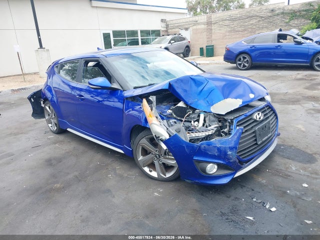 Продаж на аукціоні авто 2013 Hyundai Veloster Turbo W/black, vin: KMHTC6AE9DU135537, номер лоту: 45517924