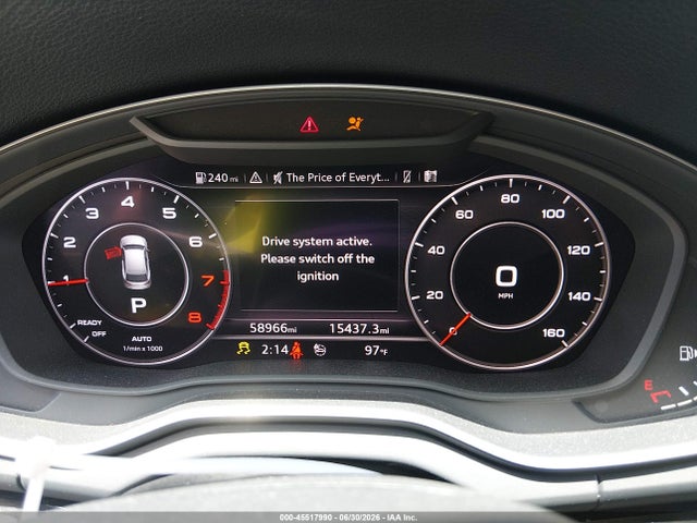 Продаж на аукціоні авто 2019 Audi Q5 45 Premium, vin: WA1BNAFY7K2042583, номер лоту: 45517990