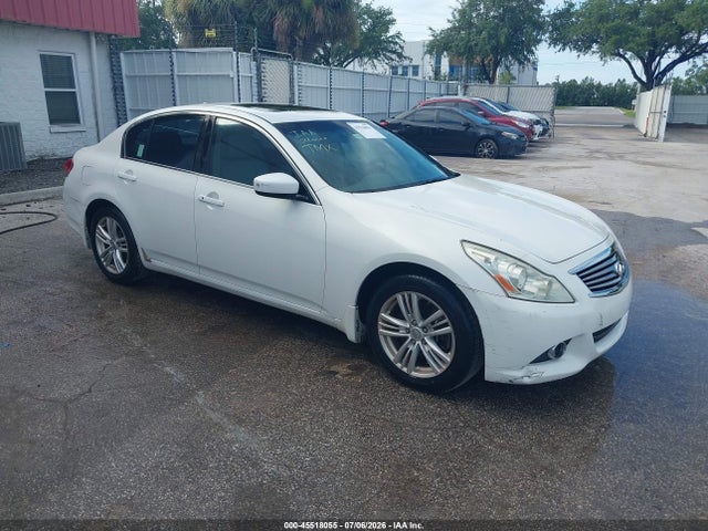45518055 :رقم المزاد ، JN1DV6AP8CM812499 vin ، 2012 Infiniti G25 Journey مزاد بيع