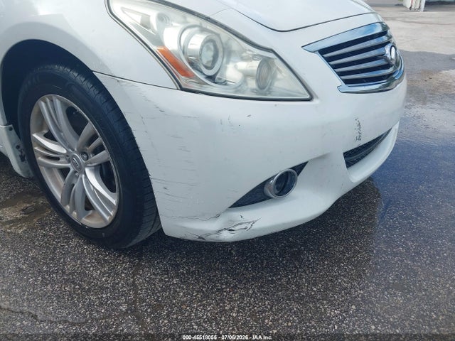 2012 Infiniti G25 Journey მანქანა იყიდება აუქციონზე, vin: JN1DV6AP8CM812499, აუქციონის ნომერი: 45518055