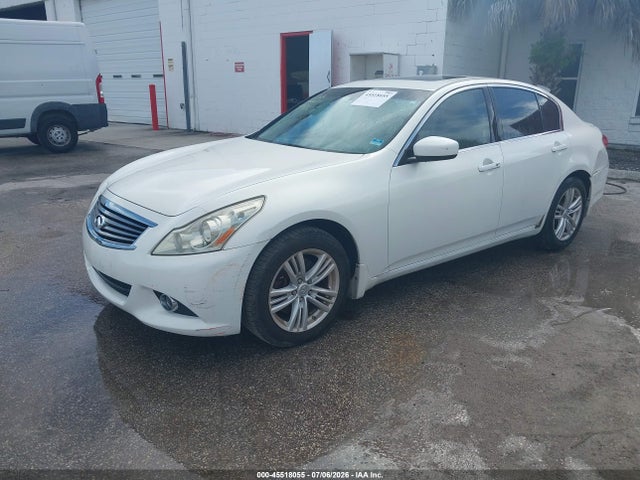 2012 Infiniti G25 Journey მანქანა იყიდება აუქციონზე, vin: JN1DV6AP8CM812499, აუქციონის ნომერი: 45518055