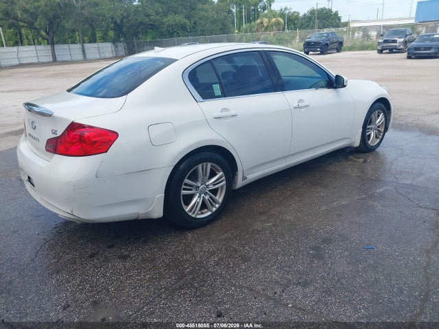 2012 Infiniti G25 Journey მანქანა იყიდება აუქციონზე, vin: JN1DV6AP8CM812499, აუქციონის ნომერი: 45518055