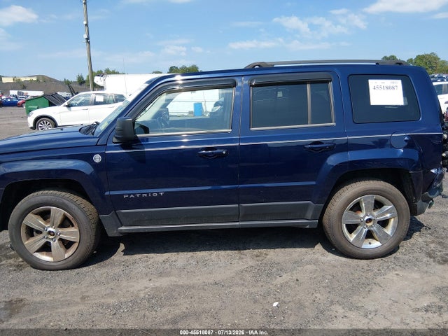2014 Jeep Patriot Latitude მანქანა იყიდება აუქციონზე, vin: 1C4NJRFB2ED687613, აუქციონის ნომერი: 45518087